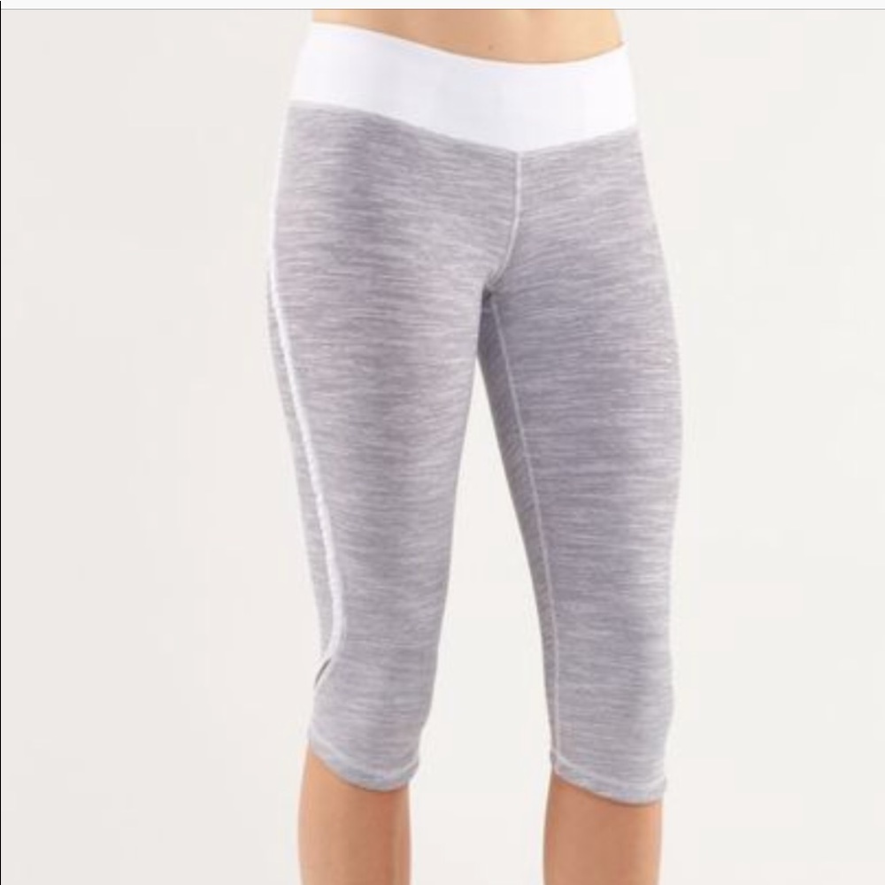 Lululemon run fast free crop